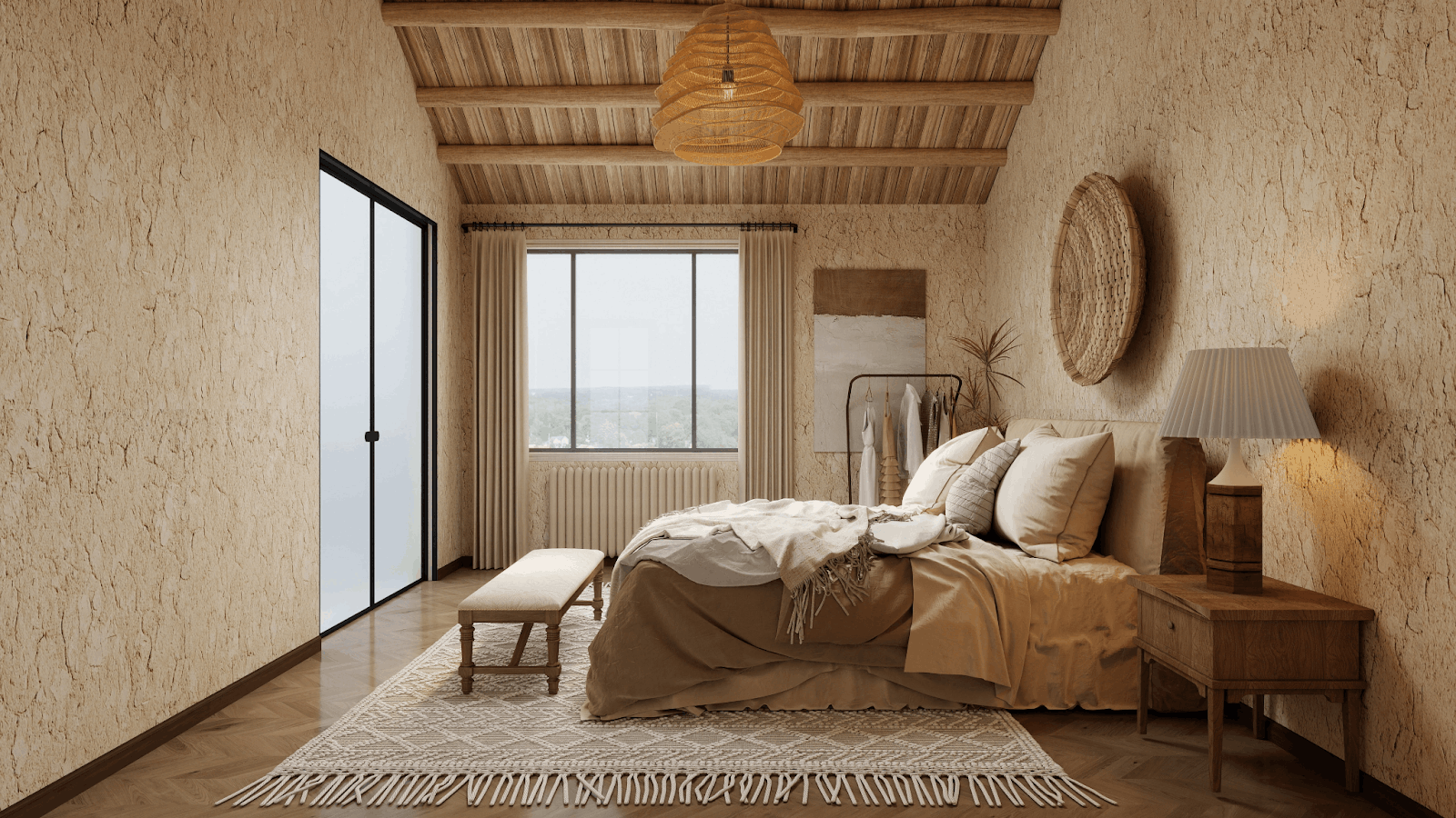 Cottage-Style Bedroom